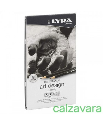 Matite Lyra Rembrandt Art Design Scatola in metallo 12 pz - Art. 1111120 (Cod. L1111120)
