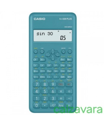 Calcolatrice Casio Scientifica FX-220PLUS 2nd Edition - 181 Funzioni (Cod. FX220PLUS)