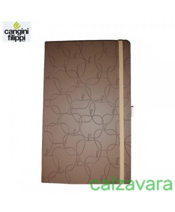 Notebook Appeel Collection cm 9x14 Pagine 192 Quadri - Royal Full Apple Wood (Cod. M33YL-M44)