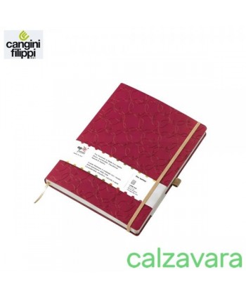 Notebook Appeel Collection cm 9x14 Pagine 192 Neutro - Royal Full Red Delicious (Cod. M34YL-M41)