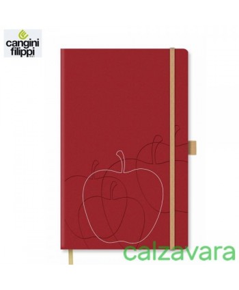 Notebook Appeel Collection cm 13x21 Pagine 192 Righe - Royal Big Red Delicius (Cod. M39YK-745)
