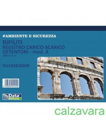 REGISTRO RIFIUTI CARICO/SCARICO MODELLO A (Cod. 165820000)