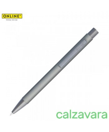 Sfera ONLINE Soft Metal Ballpoint Pen - Grigio (Cod. 21731/3D)