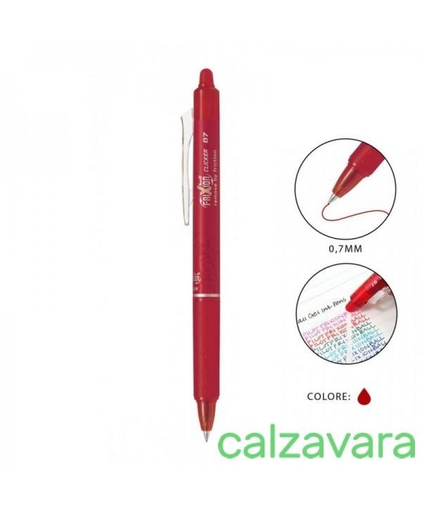 SFERA PILOT FRIXION CLICKER CANCELLABILE - SCATTO 0.7 ROSSO (Cod. 319963)