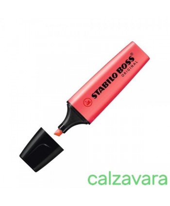 EVIDENZIATORE STABILO BOSS 70/40 ROSSO (Cod. 310510)