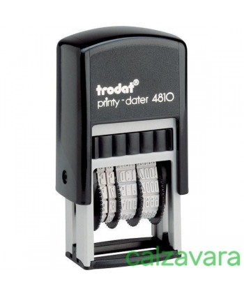 Timbro Printy Eco 4810 3,8mm DATARIO Autoinchiostrante TRODAT (Cod. 45312)