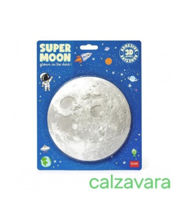 Legami Super Moon Luna Fosforescente Adesiva (Cod. GLW0002)