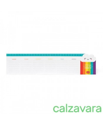 Desk Planner da Scrivania - Blocco da Tavolo - Rainbow (Cod. SMAPL18)