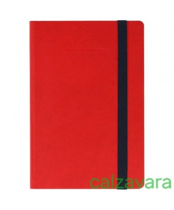 Legami Notebook Taccuino - Medium cm 12x18 - Quadretti - Rosso Red (Cod. MYNOT0042)