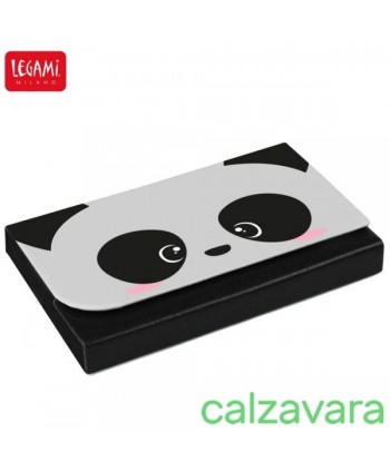 LEGAMI Nice to Meet You - Porta Carte Card Holder - Panda (Cod. MCHM0020)