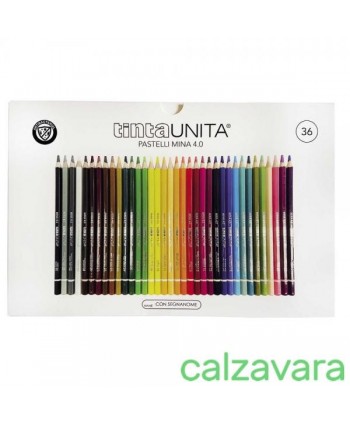 TintaUnita Pastelli Colorati Mina 4.0mm Art. 41460 - 36 colori (Cod. 302353)