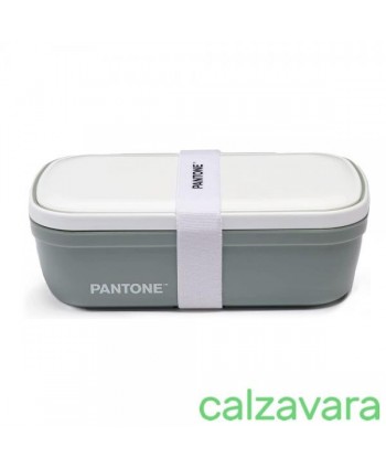 Portapranzo Lunch Box Pantone con Divisorio Interno - Colore Grigio (Cod. 294219)
