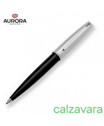 Sfera AURORA Style E35 Resina Nera - Cappuccio Cromato Satinato Finiture Cromate (Cod. AUE35-P)