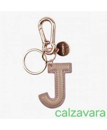 Portachiavi Con Iniziale - Key Ring My Initial - J - Rosa Pink (Cod. INK0010)