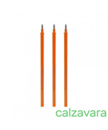 Refill per Penna Gel Cancellabile Legami 3pz - Arancione (Cod. REFEP0011)