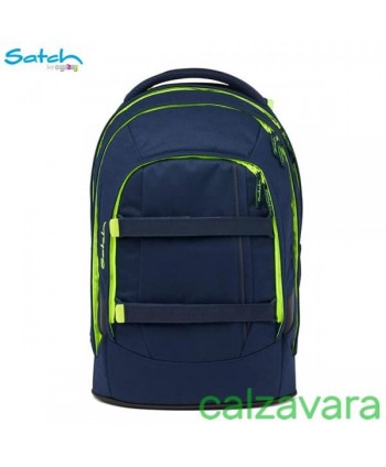 Zaino Scuola Ergonomico Satch Pack - Rucksack Backpack 30 Lt - Toxic Yellow (Cod. SAT-SIN-002-122)