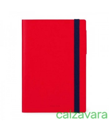Agenda Giornaliera Medium 16 Mesi cm 12x18 - Sett.2023/Dic.2024 - Rosso Red (Cod. AG2416014)
