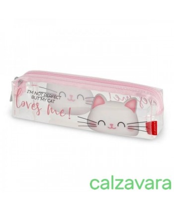 Astuccio Trasparente My Pencil Case Cats - LEGAMI