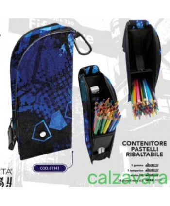 Astuccio Portapenne Tessuto...