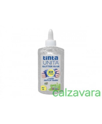 Colla Liquida Ideale per Slime ml.147 con Brillantini Bianca Iridescente (Cod. 131915)