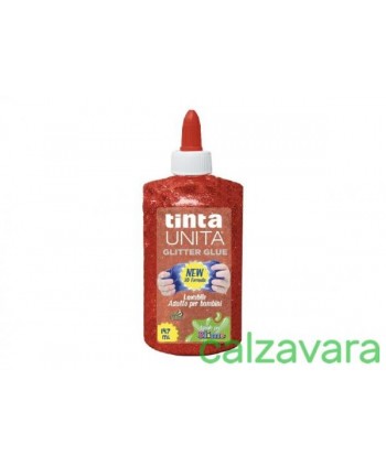 Colla Liquida Ideale per Slime ml.147 con Brillantini Rosso (Cod. 131905)