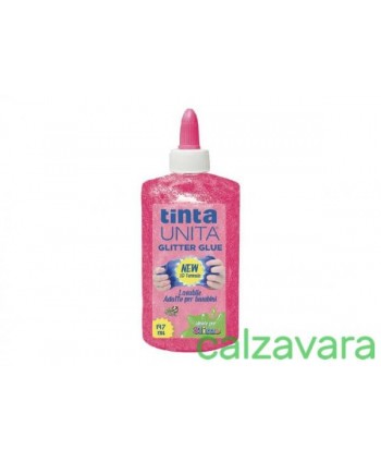 Colla Liquida Ideale per Slime ml.147 con Brillantini Fuxia (Cod. 131914)