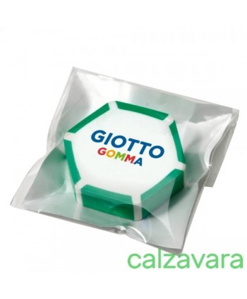 GOMMA GIOTTO ESAGONALE Colori Assortiti - 1 Pezzo (Cod. 233300)