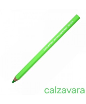 CARAN d'Ache Maxi Matita Maxi Colour Pencil Fluo - Verde Green (Cod. A491230)