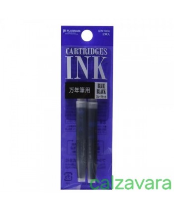 Platinum Preppy Cartucce Ink Cartridges Blue Black 2 pz (Cod. SPN-100A-3)