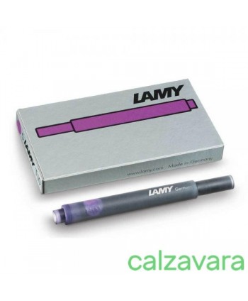 Cartucce LAMY T10 per Penna Stilografica - 5pz. Violetto (Cod. 1605783)