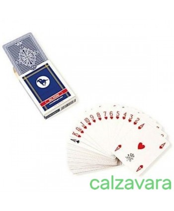 Dal Negro Carte da Giogo Poker S. Siro Singolo Astuccio Blu 55 Carte