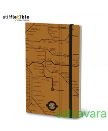 Stifflexible Taccuino Notebook Medium 13x21 - 058M Underground Paris (Cod. 058M)