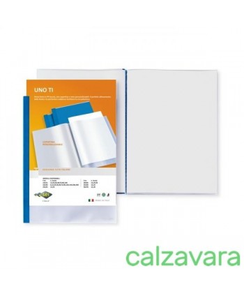 Portalistini UNO TI 25x35 -24 Buste blu (Cod. 140938)