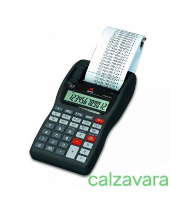 Calcolatrice OLIVETTI Summa 301 Portatile e da Tavolo Scrivente 12 Cifre (Cod. OLIB4621)